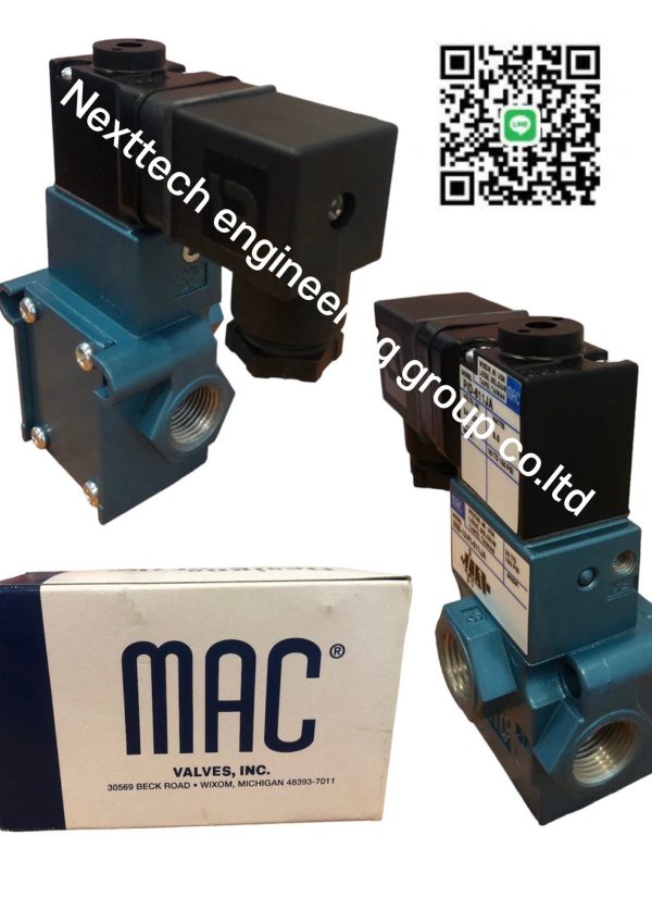SOLENOID VALVE MAC โซลินอยล์ วาลว์ 55B-12-PI-611JA