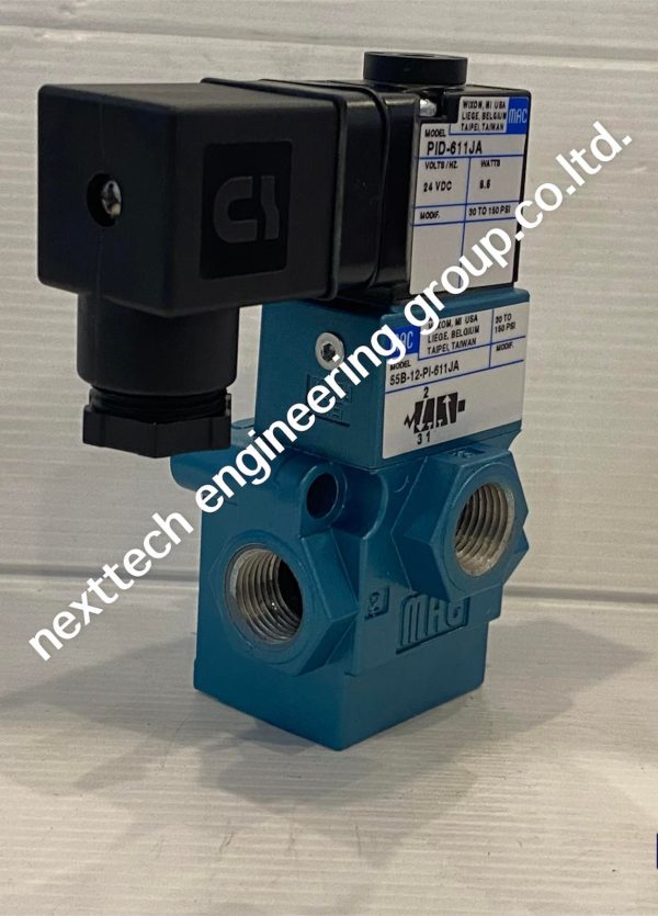 SOLENOID VALVE MAC โซลินอยล์ วาลว์ 55B-12-PI-611JA-3