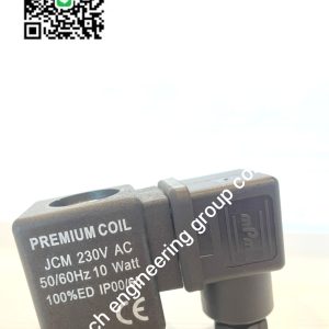 PREMIUM COIL JCM 230V AC แรงดันไฟฟ้าอิเล็กทรอนิกส์ท่อระบายน้ำวาล์วขดลวดรูรับแสง